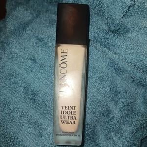 Lancome 245 c medium warm tone full size  foundation teinte idole ultra wear new